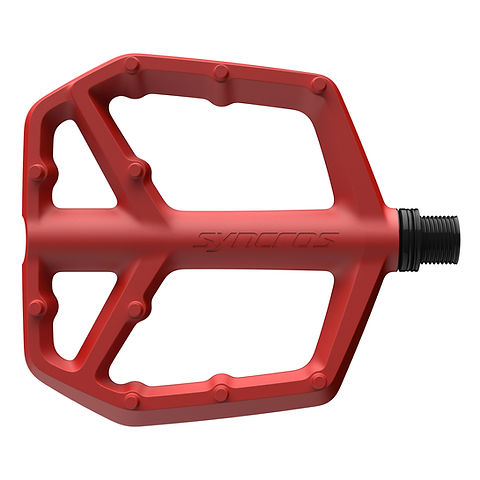 pedales SYNCROS SQUAM III nylon rojo