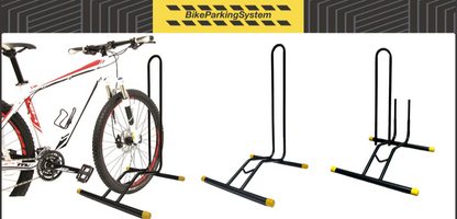 Rack de piso / parador estacionamiento "h" cargo 1 bici