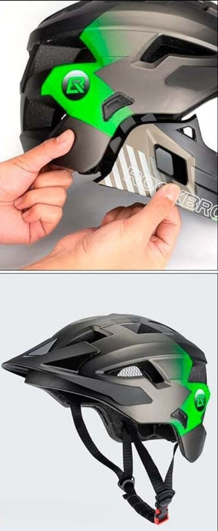 Casco Xride juvenil/infantil verde