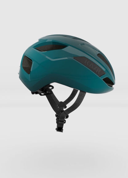 Casco kask sintesi azul aloe green