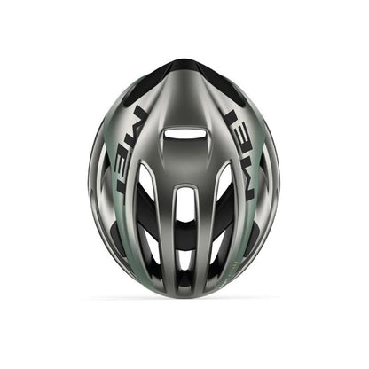 Casco MET rivale MIPS frosty verde