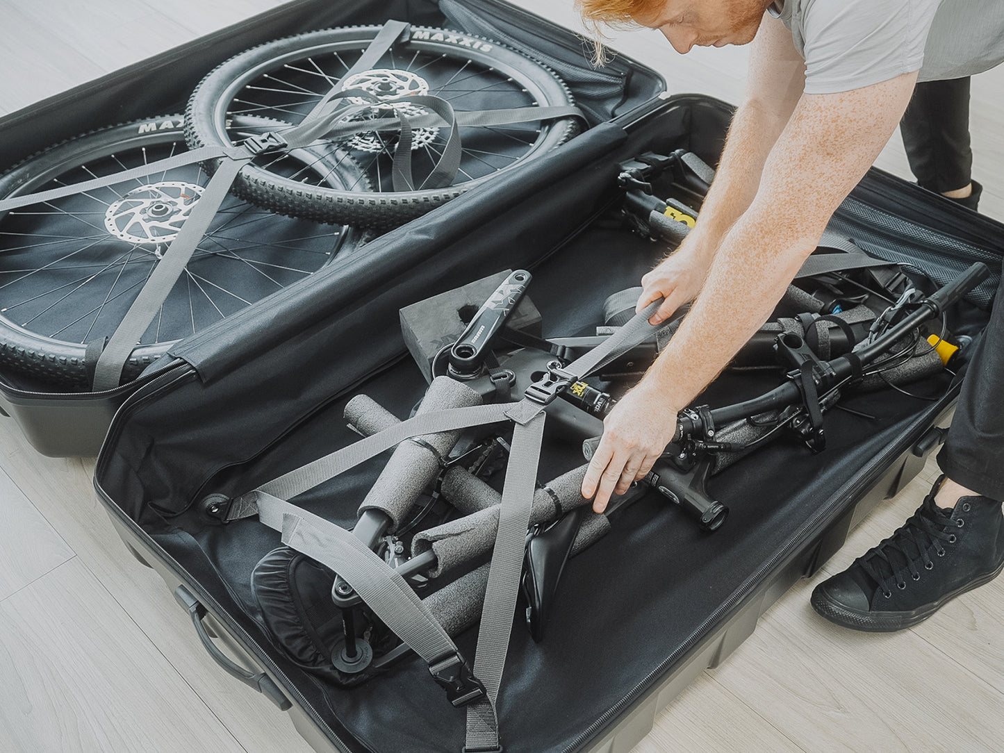 Maleta topeak para transporte de bici PAKGO EX + PLUS MTB