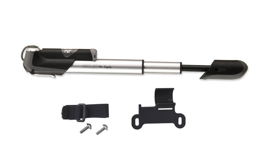 Bomba portátil de mano Giyo con manómetro para medir presión GP-61A 100psi