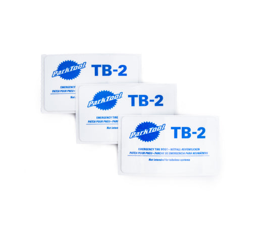 PARKTOOL parches 3pz de llanta de emergencia tb2