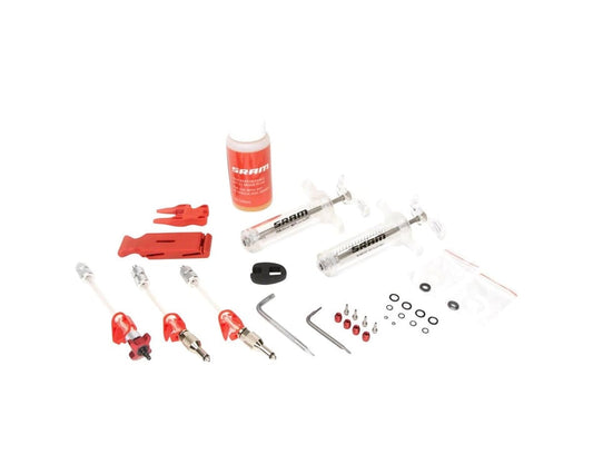 Kit de purga de frenos SRAM Pro DOT V2 (para X0, XX, Guide, Level, Hydraulic Road) (con líquido DOT 5.1)