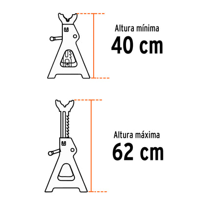 Torres para auto marca TRUPER ch