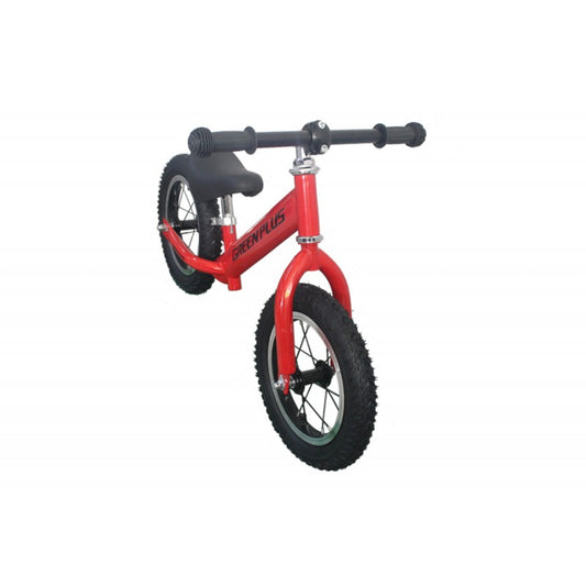 Bicicleta de balance, rodado 12 green plus acero rojo