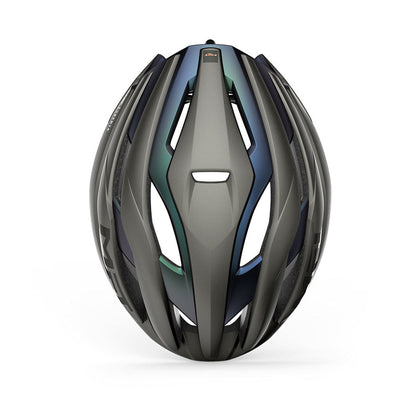 Casco MET trenta MIPS gris con tornasol
