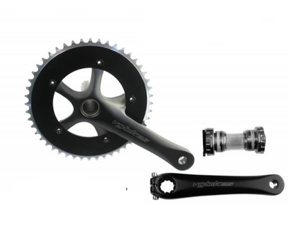 Multiplicación Monoplato eje hueco de 48T vg para bicis sin cambios