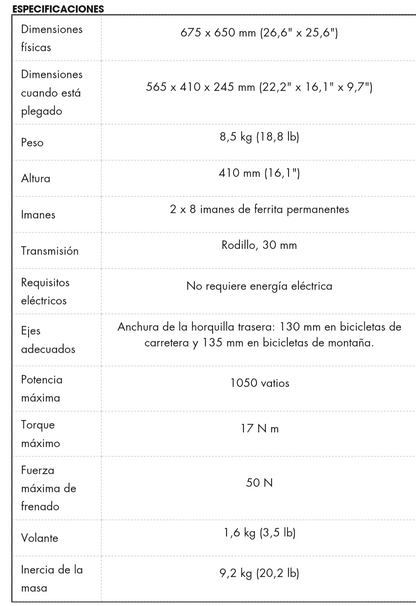 Entrenador tacx Ant + Boost