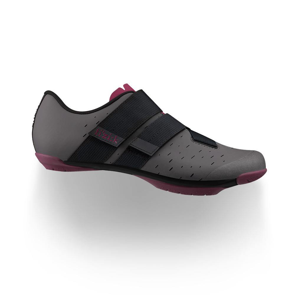 Zapatillas   FIZIK terra x4 powerstrap morado / gris