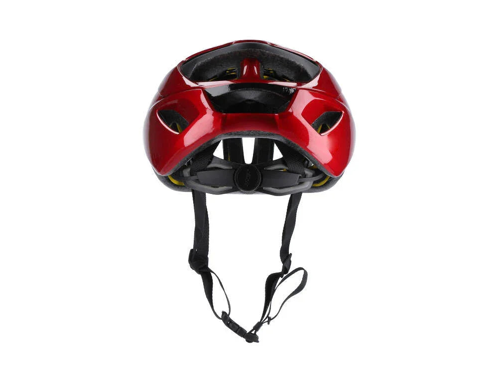 Casco MET rivale MIPS rojo metálico