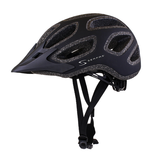 Casco SERFAS incline enduro negro  mate