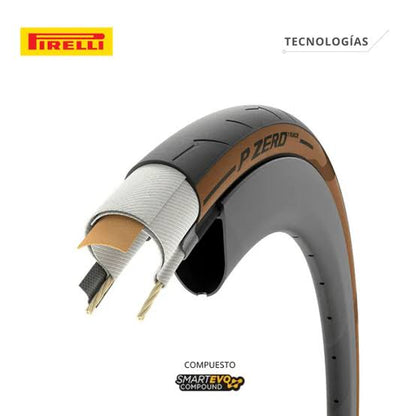 Llanta ruta TR Pirelli P Zero Race classic 700x30