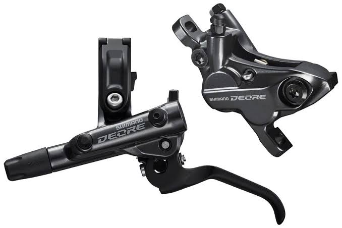 Freno delantero de  disco hidráulico Shimano Deore  BR-M6120 4 pistones