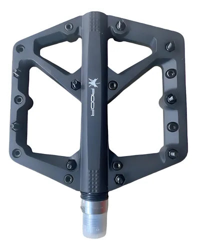 Pedales grandes de Nylon con pines Roda, sellado balero