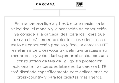 Llanta mtb TR Pirelli scorpion  XC H prowall 29x2.20