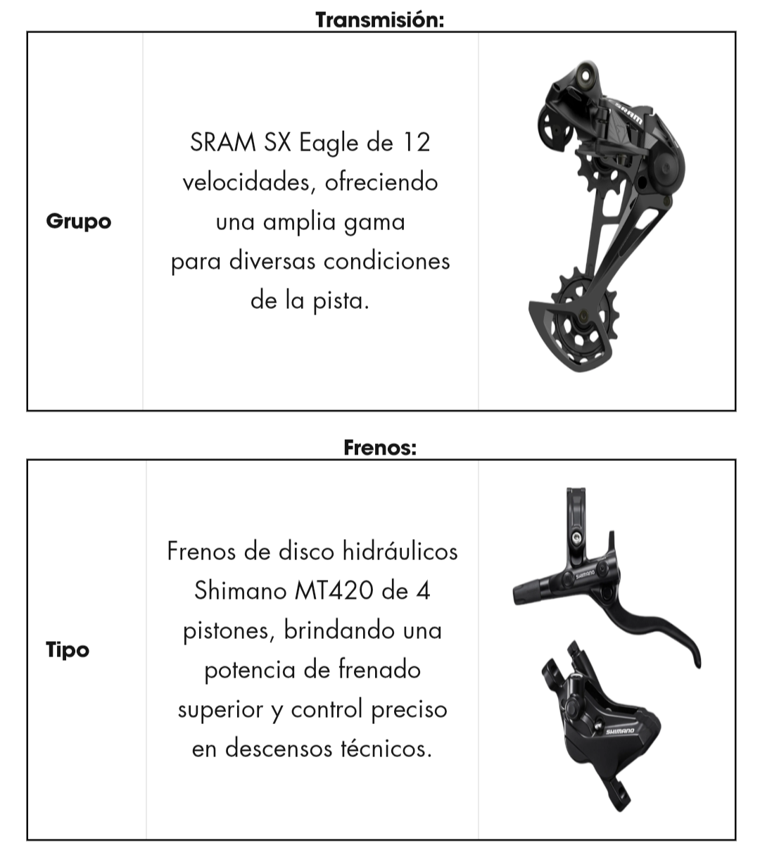 Bicicleta lee Cougan quest enduro gold