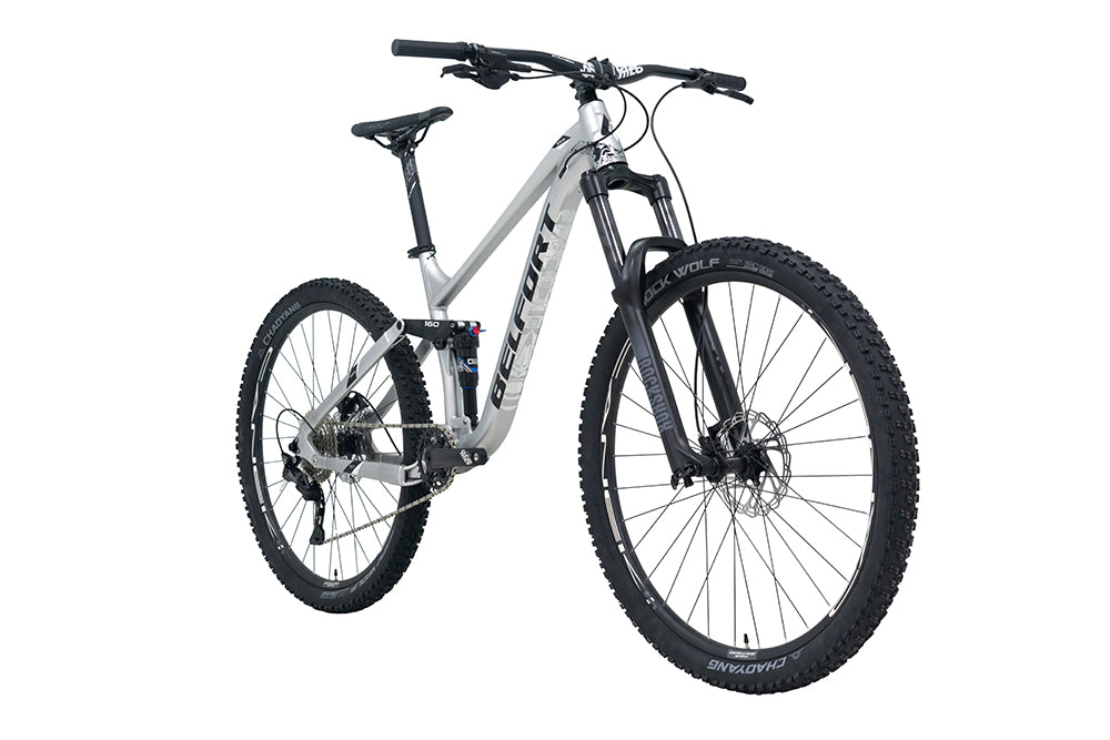 Bicicleta BELFORT BALAM 35 silver r29 doble suspensión