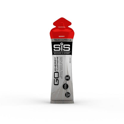 Gel SIS Go Energy + cafeína  sabor baya  de 60ml