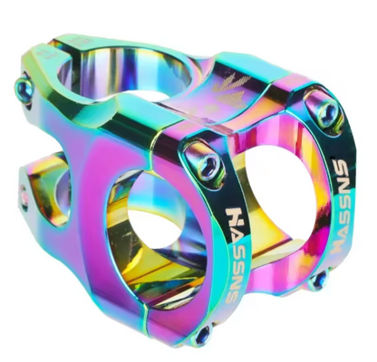 Potencia / poste de manubrio en aluminio 31.8x35mm tornasol