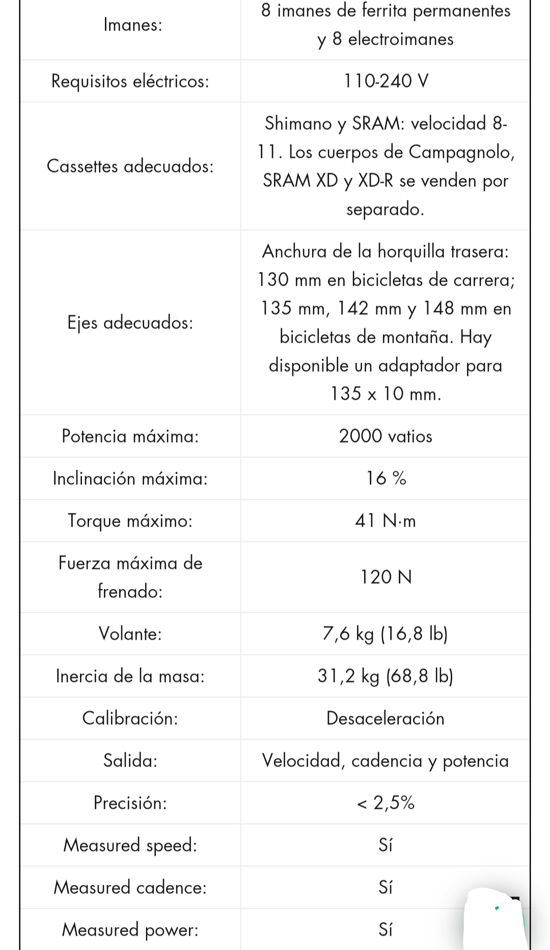 Entrenador tacx flux 2 Smart