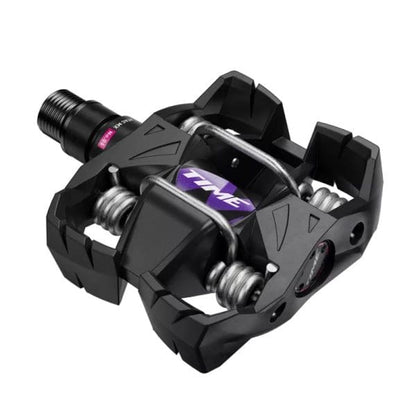 Pedales de grapa TIME MTB MX 6 Negro / morado