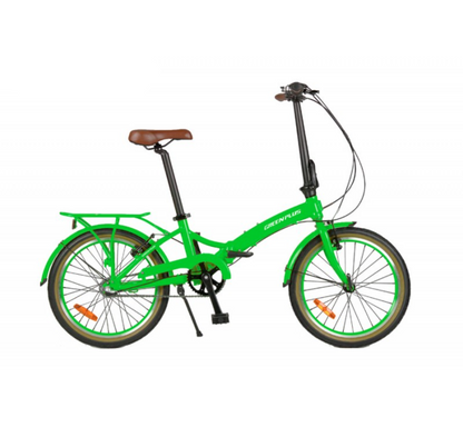 Bicicleta plegable r20 green plus verde
