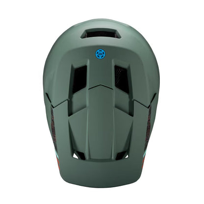 Casco Leatt Gravity 1.0 full face verde militar