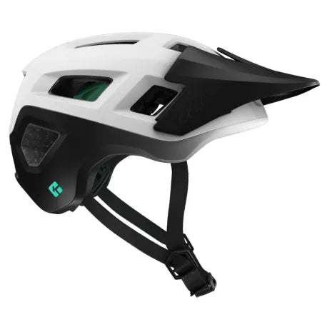 Casco Lazer coyote KC blanco y negro