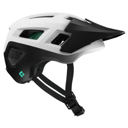 Casco Lazer coyote KC blanco y negro