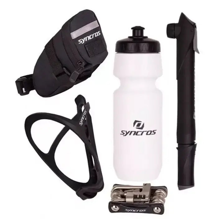 Kit Esencial de multiherramienta, bolsa, bomba, ánfora y porta ánfora  herramienta SYNCROS