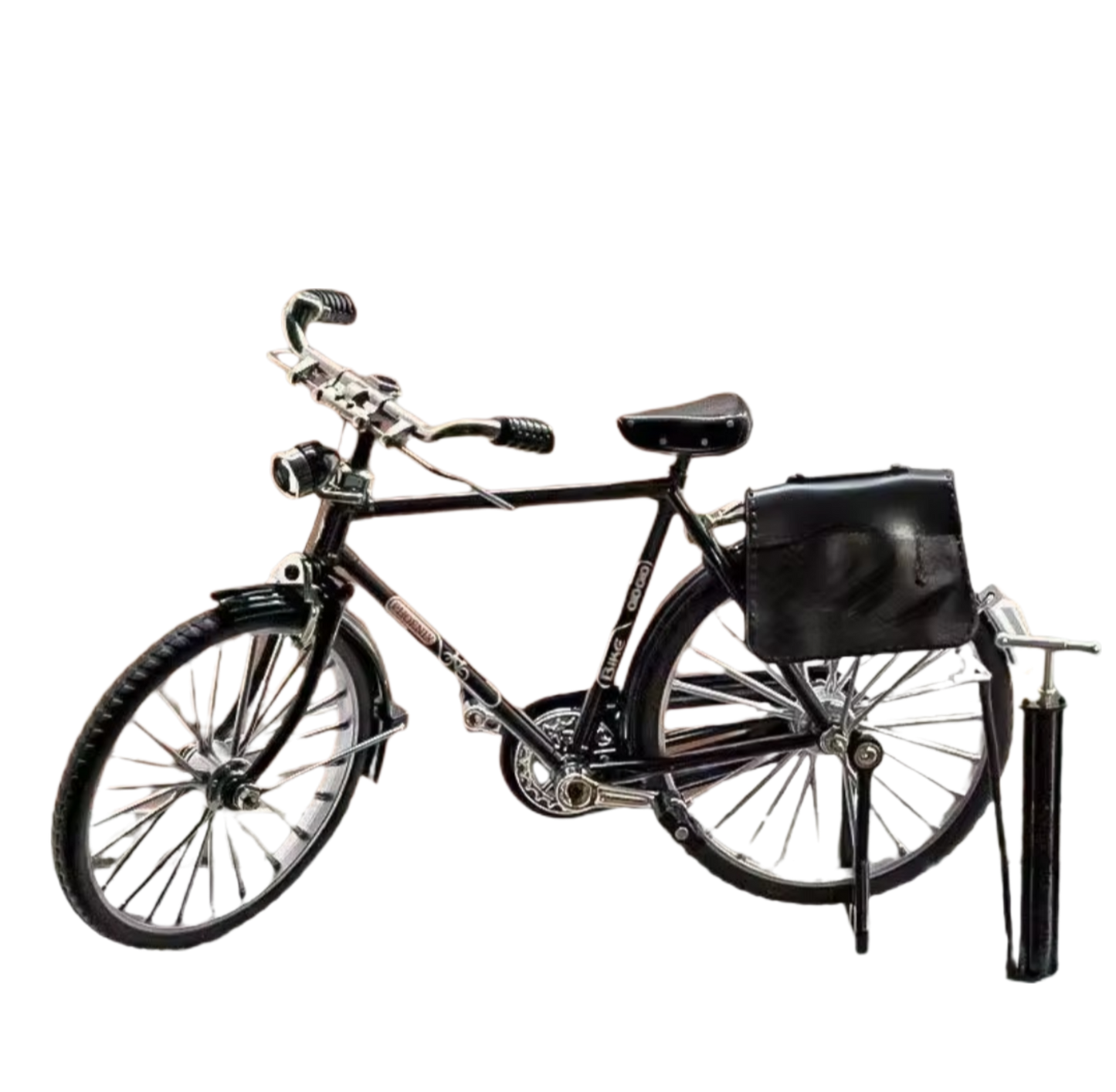 Bici estilo clásica a escala armable toy / juguete para exhibición