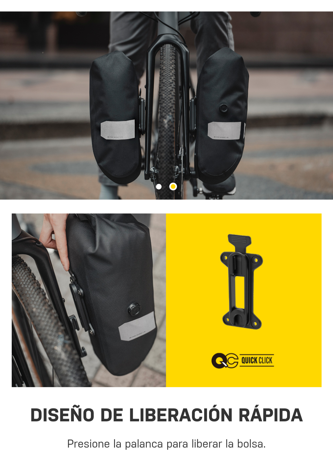 Bolsa TOPEAK QR para horquilla dry bag 5.8l