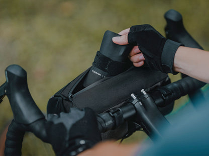 Bolsa Topeak para manubrio tubular 3.8L negro