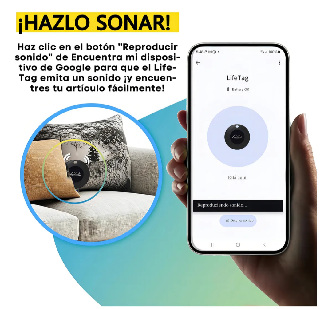 Kit de 4 Localizador Rastreador GPS universal  y compatible con Android