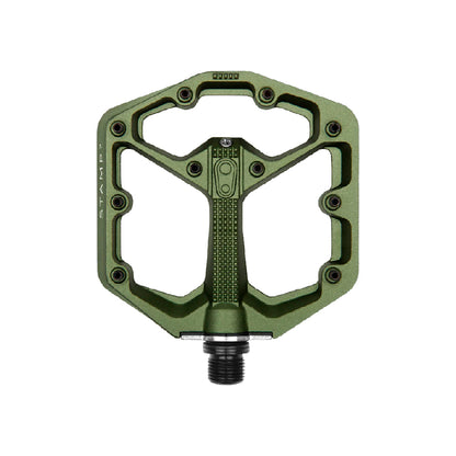 Pedales stamp 7 crankbrothers verde militar