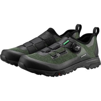 Zapatilla Shimano trekking ET70 flat green