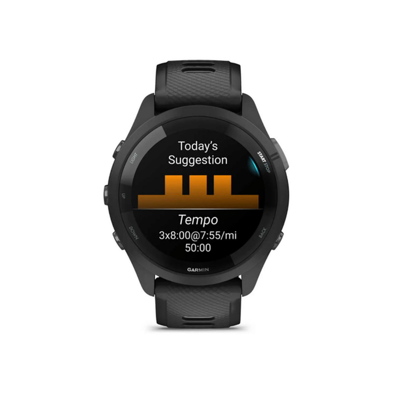 Reloj inteligente Garmin forerunner 265 negro
