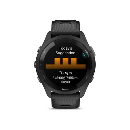 Reloj inteligente Garmin forerunner 265 negro