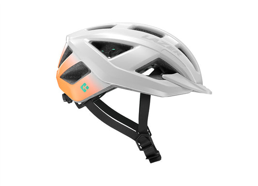 Casco Lazer cerro KC blanco / naranja