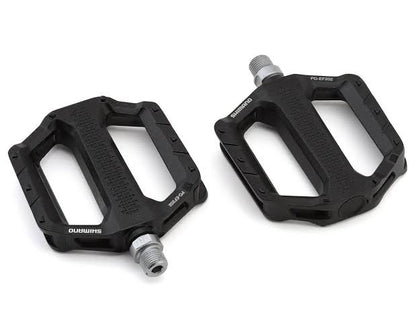 Pedales shimano de plataforma negro EF202