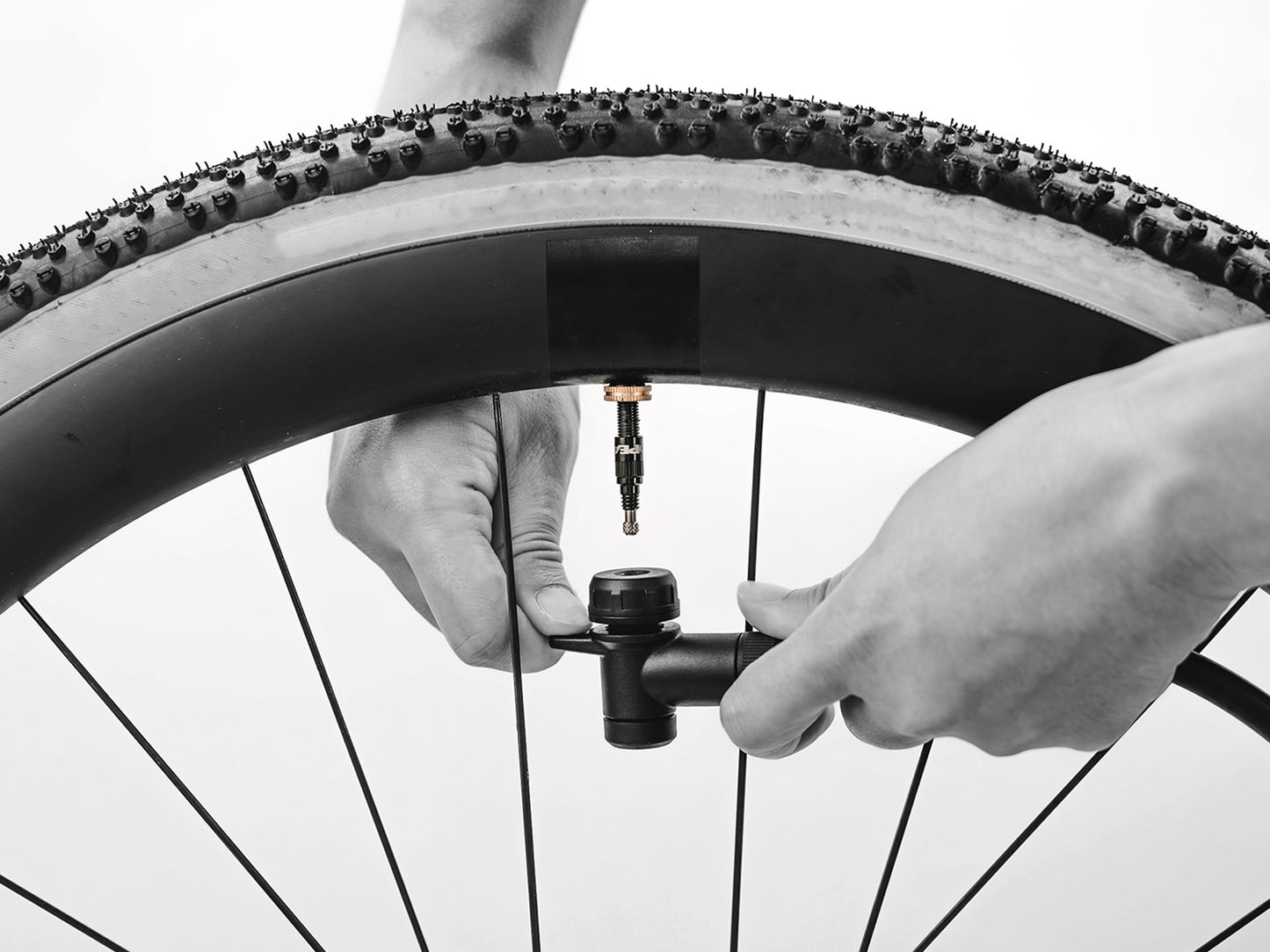 Combo turboflow TOPEAK con cabeza de bomba