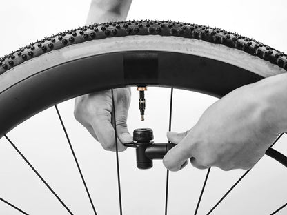 Combo turboflow TOPEAK con cabeza de bomba