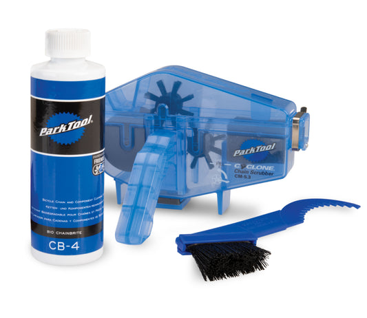 PARKTOOL kit para  limpiar piñones y cadenas 3pz cg24