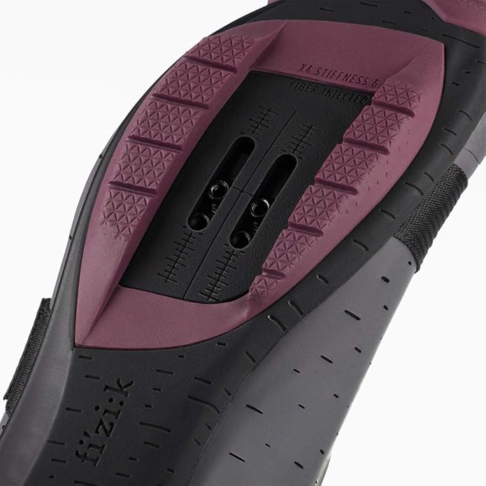 Zapatillas   FIZIK terra x4 powerstrap morado / gris