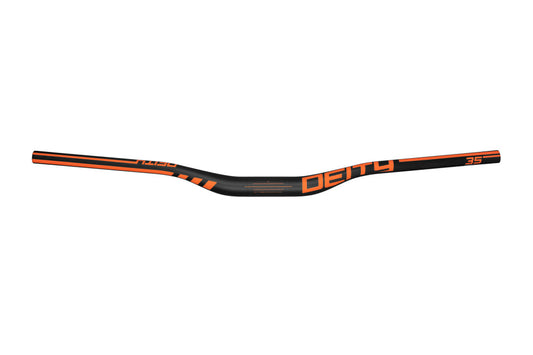 Manubrio Deity speedway carbono 35x810mm  altura de 35mm