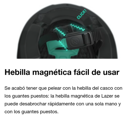 Casco Lazer Cage KC full face naranja / verde