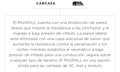 Llanta mtb TR Pirelli scorpion XC M prowall 29x2.20