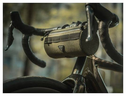 Bolsa Topeak para manubrio tubular slim verde